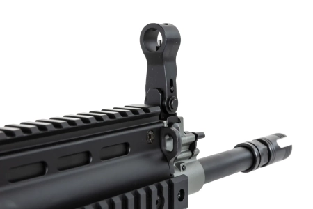 Karabinek szturmowy ASG Cybergun x FN HERSTAL SCAR-L z walizką transportową Czarny