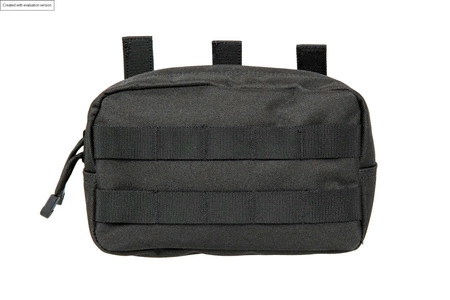 Średnia pozioma ładownica cargo - czarna