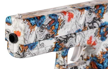 Pistolet sprężynowy na żelowe kulki G17 - dino