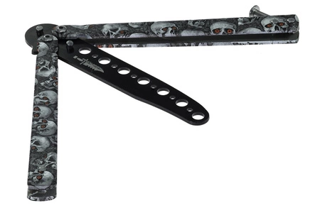 Nóż motylkowy treningowy Butterfly Black