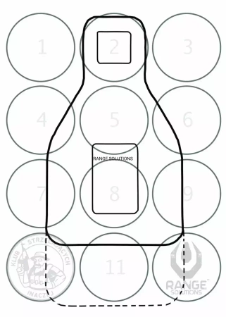 Tarcze Strzeleckie FBI KSI - 500 szt.