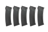 Zestaw 5 magazynków S-Mag Mid-cap na 175 kulek do serii J - Czarny