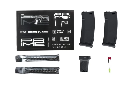 Karabinek ASG Specna Arms SA-PH20 PRIME™ Aster II ETU z silnikiem bezszczotkowym Czarny