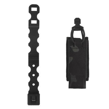 Elastyczna ładownica Wosport na magazynek pistoletowy MG-123 MC Black