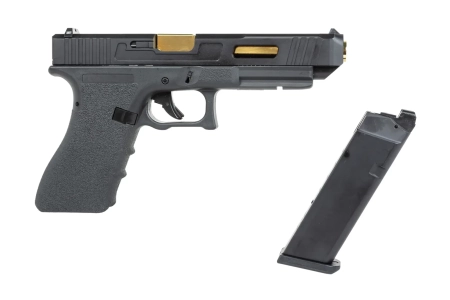 Pistolet ASG East Crane EC-1203 Czarno-złoty