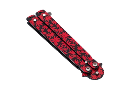 Motylek treningowy, ganja full skin czerwona