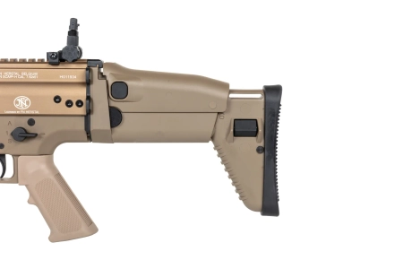 Karabinek szturmowy ASG Cybergun x FN HERSTAL SCAR-H CQC Tan
