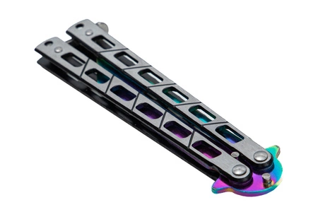 Nóż motylkowy treningowy TANTO