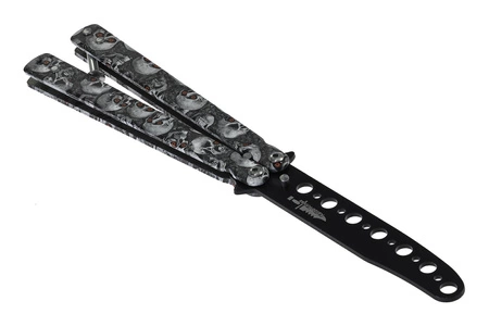 Nóż motylkowy treningowy Butterfly Black