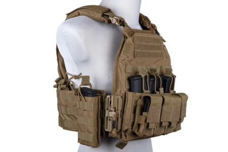 Kamizelka taktyczna Plate Carrier 8944-1 GFC Tactical Tan