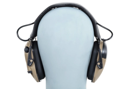 Aktywne ochronniki słuchu Wosport HD-21 Tan