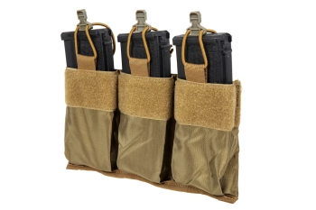 Potrójna wkładka taktyczna na magazynki 7.62 mm Wosport Coyote Brown