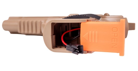 Pistolet elektryczny na żelowe kulki Colt 1911 - tan