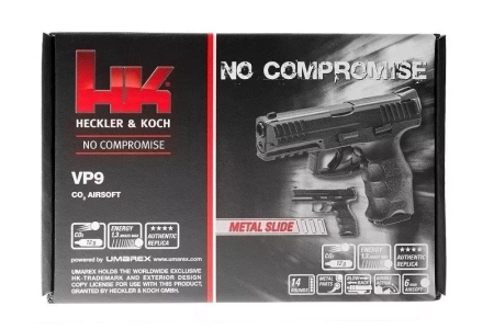 Replika pistoletu Heckler&Koch VP9 CO2
