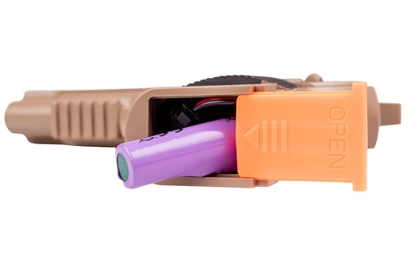 Pistolet elektryczny na żelowe kulki Colt 1911 - tan