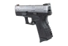 Pistolet ASG Cybergun x Springfield XDM 3.8" Compact Czarno-srebrny