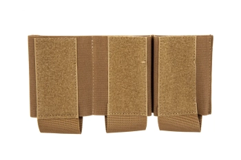 Potrójna ładownica na magazynki 5.56 mm Wosport Coyote Brown