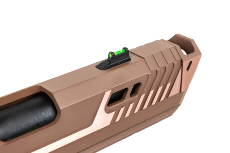Pistolet ASG SRC Sahara Viper DUAL POWER z walizką transportową i magazynkiem CO2 Flat Dark Earth