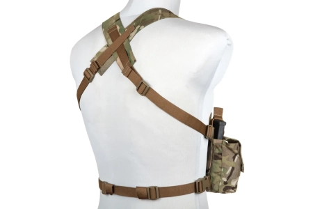 Kamizelka Chest Rig Pew Tactical typu D3CR-X CR02 MC