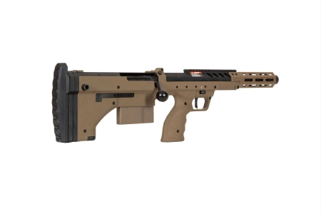 Replika karabinu snajperskiego Desert Tech SRS-A2/M2 Sport 16” (praworęczna) - FDE