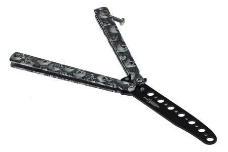 Nóż motylkowy treningowy Butterfly Black