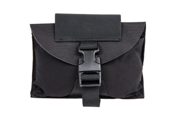 Apteczka z rękawem na opaskę uciskową Wosport Czarna