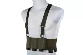 Kamizelka Low-Vis typu Chest Rig - Oliwkowy
