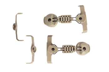 Zestaw adapterów do słuchawek Tac-Sky typu MSA na szyny typu ARC FDE