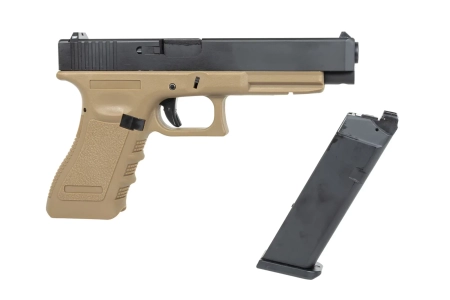 Pistolet ASG East Crane EC-1201 Half-Tan