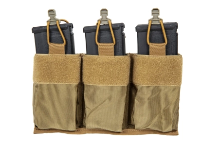 Potrójna wkładka taktyczna na magazynki 7.62 mm Wosport Coyote Brown