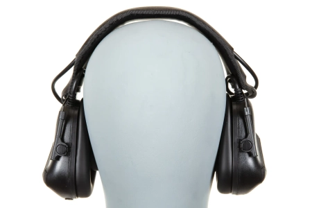 Aktywne ochronniki słuchu Wosport HD-12 wersja IPSC Gen 5 Czarne