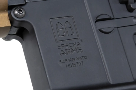 Karabinek ASG Specna Arms SA-PH24 PRIME™ Aster II ETU z silnikiem bezszczotkowym Chaos Bronze