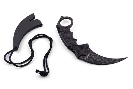 Nóż typu karambit black
