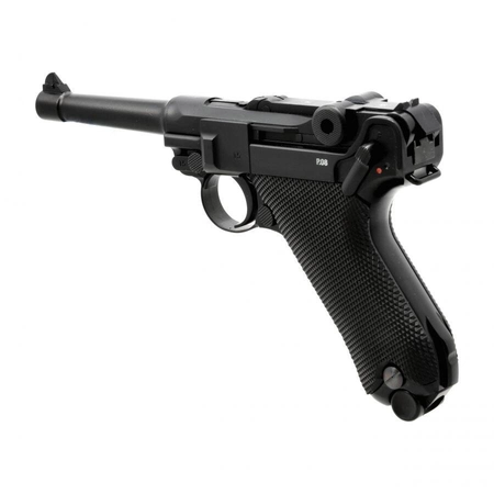 Pistolet wiatrówka Walther P.08 blowback 4,5 mm BB CO2