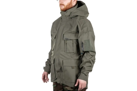 Kurtka Softshell Emersongear Blue Label “Dimorphic Egret” Ranger Green