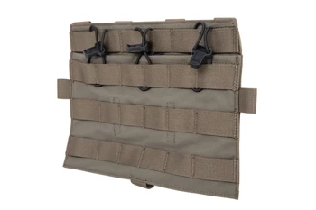 Panel Ładownica Ape Force Gear na 3 magazynki M4/M16 Flat Ranger Green