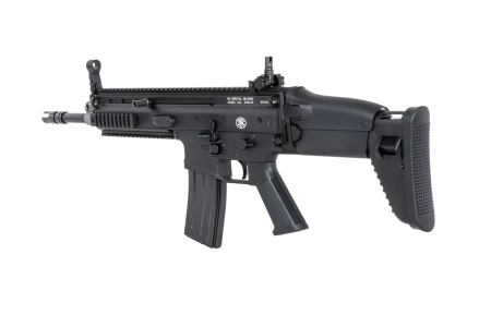 Karabinek szturmowy ASG Cybergun x FN HERSTAL SCAR-L z walizką transportową Czarny