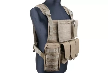 Kamizelka taktyczna typu MBSS Plate Carrier - coyote