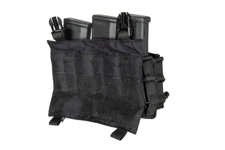 Panel do kamizelek Serbel - Czarny