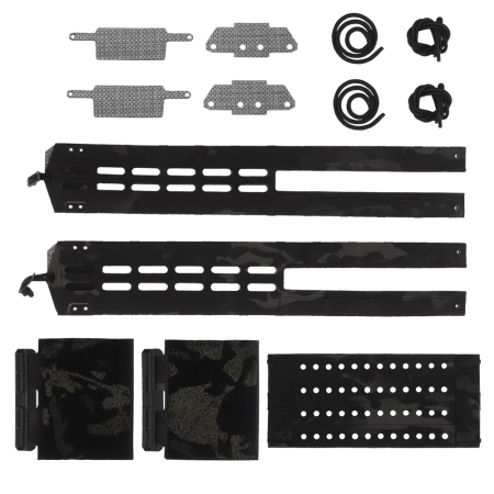 Uniwersalne Cummerbundy Wosport Lightweight Gridle QD MC Black