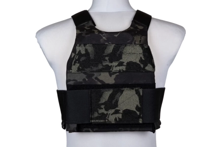 Kamizelka taktyczna typu FCS wraz z panelem typu MK Chest Rig - MC Black
