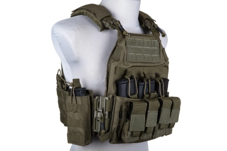 Kamizelka taktyczna Plate Carrier 8944-1 GFC Tactical Zielona