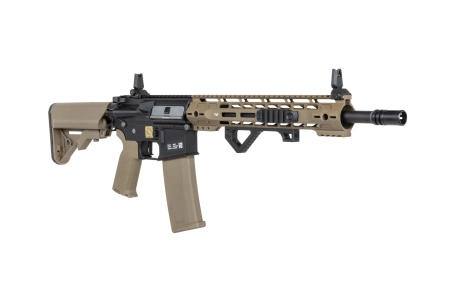 Karabinek ASG Specna Arms RRA SA-P14 PRIME™ Aster II ETU z silnikiem bezszczotkowym Half-Tan
