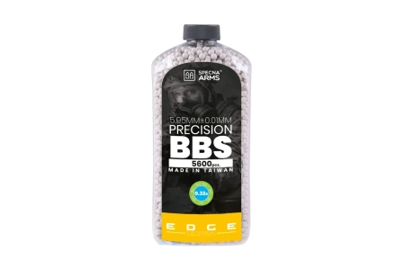 Kulki precyzyjne 0,32g Specna Arms EDGE ULTRA™ BIO - 5600 szt - białe - butelka