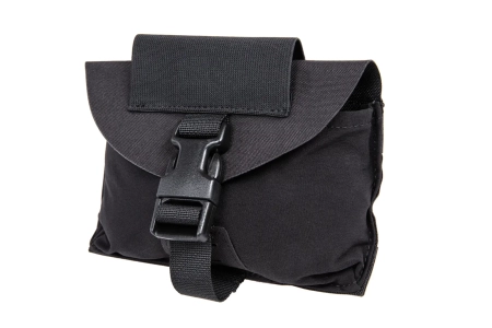 Apteczka z rękawem na opaskę uciskową Wosport Czarna