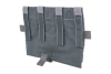 Panel Ładownica Ape Force Gear na 3 magazynki M4/M16 Flat Wolf Grey