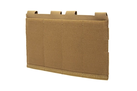 Poczwórna ładownica Wosport typu Speed na magazynki SMG Coyote Brown