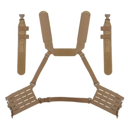 Zestaw Chest Rig Wosport ARC Coyote Brown