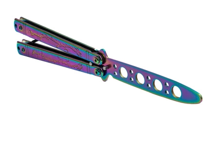 Nóż motylkowy treningowy Shenlong