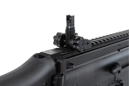 Karabinek szturmowy ASG Cybergun x FN HERSTAL SCAR-H z walizką transportową Czarny